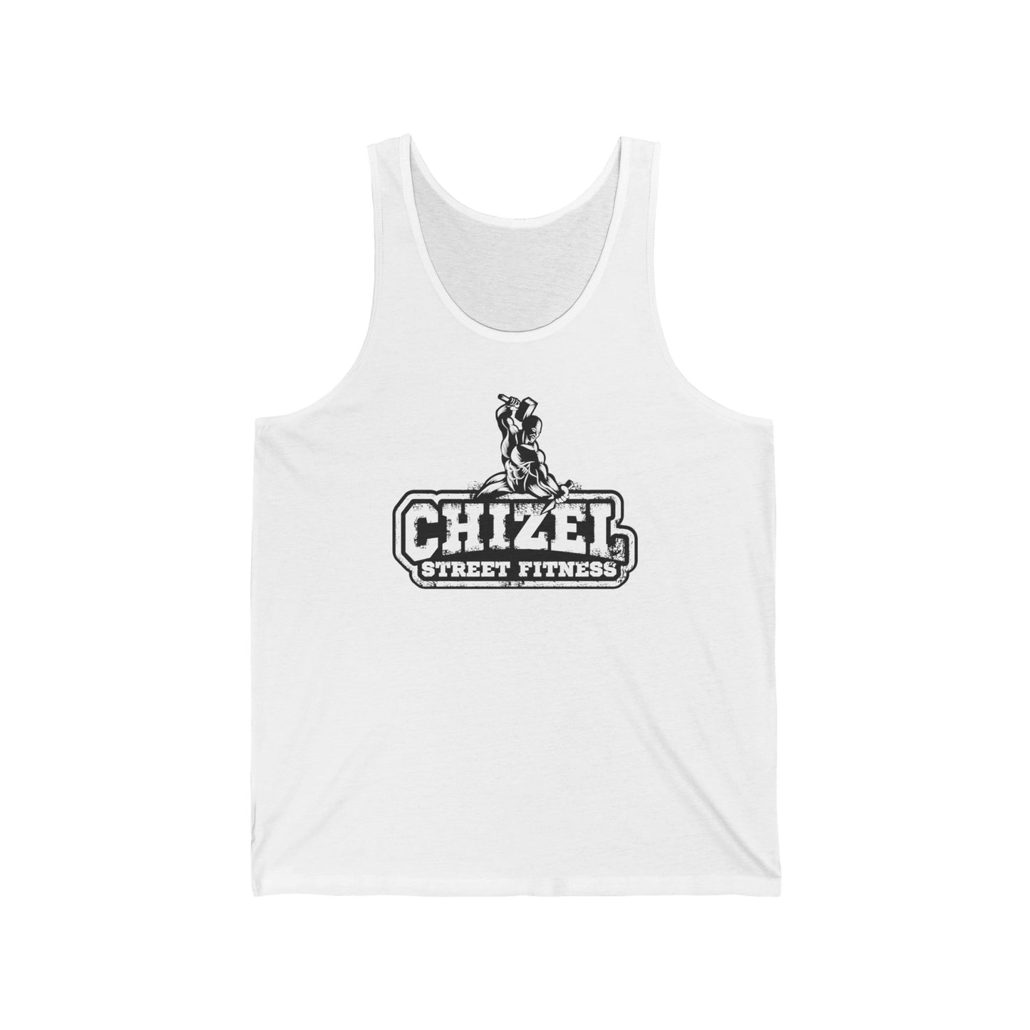 Unisex Fitness Tank Top - Chisel Street Fitness & They Not Like Us Graphic
