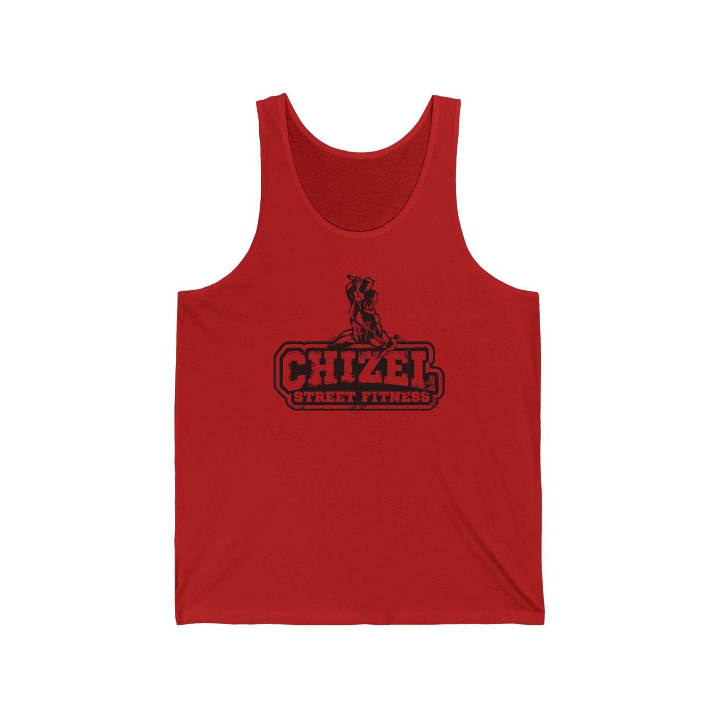 Unisex Fitness Tank Top - Chisel Street Fitness & They Not Like Us Graphic